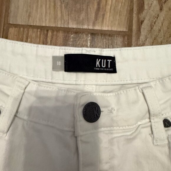 KUT Jane Cut Off High Rise Shorts - Picture 2 of 5